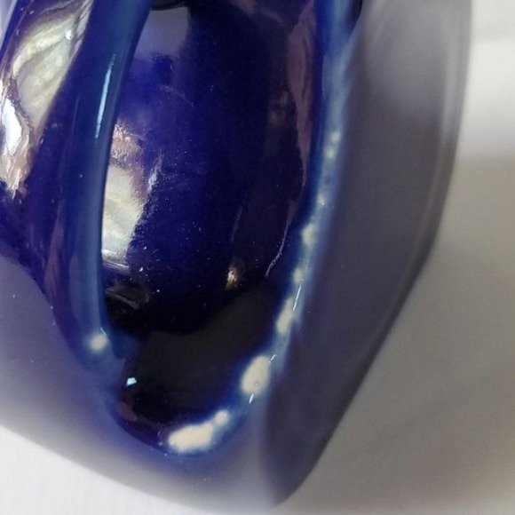 Fiestaware Fiesta Small CERAMIC Mini Disk Pitcher Twilight Blue - Picture 8 of 12